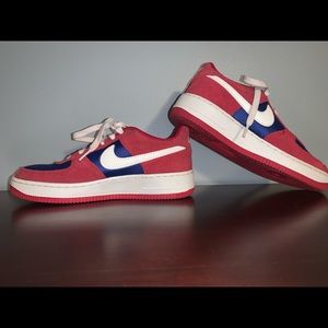 Nike Air Force size 6.5 men’s red white and blue